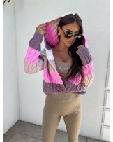 SWETER BOMBERKA ▪️różowy