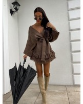 CZEKOLADOWY KARDIGAN ▪️